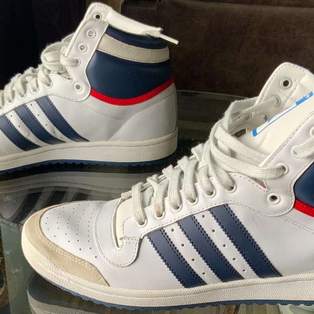 Adidas TOP TEN RB SHOES White Blue Red